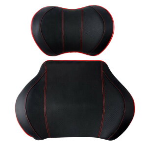 【送料無料】Catland 車用クッション 車 ランバーサポート 低反発 クッション 背当て 枕 背もたれ 車用 柔らかい ウレタン 高級 PU 通気性 背中 サポート おしゃれ シンプル オフィス 運転 椅子