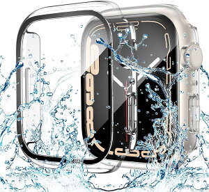 yzAMAPC for Apple Watch hP[X 40mm 41mm 44mm 45mm Ή ƌ݊ b Ultra/Ultra2/Ultra3 V[Y̊Oςɕϊł܂ IP68Sh oh jEX|[cp hP[X