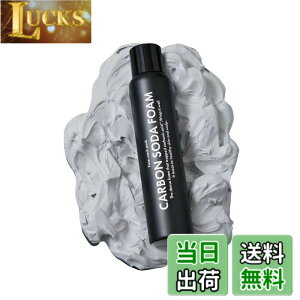 �y���������zCARBON SODA FOAM �Y�_�p�b�N �t�H�[�� �Y�_ �p�b�N �Y�Y�_ ���Z�x 8000ppm �ь� �N�����W���O �X�L���P�A ���� 150g �F�F�u���b�N
