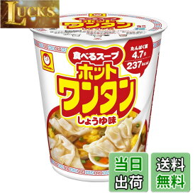 【送料無料】マルちゃん ホットワンタンx12個 サイズ：46グラム (x 12)