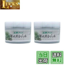 【送料無料】【2個セット】 完熟アロエ 薬用美白ジェル 100g 医薬部外品