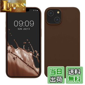�y���������zkwmobile �X�}�z�P�[�X Apple iPhone 13�Ή� �P�[�X - �ɔ� TPU �V���R�� �}�C�N���t�@�C�o�[ �A���e�B�[�N�s���N �F�F�`���R���[�g�A�T�C�Y�FiPhone 14