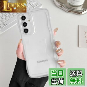 �y���������zZTOFERA Clear Wave Frame Case for Samsung �F�F�����A�T�C�Y�FSamsung S25�p