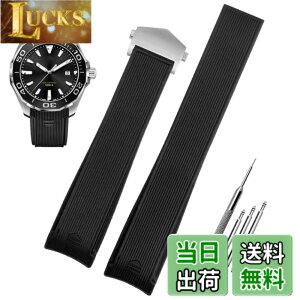 �y���������z[HEYOZURY] TAG HEUER �x���g ���o�[ ���v�o���h 22mm �V���R�� �_�炩�� �r���v�x���g �r���v�o���h D�o�b�N���� �r���v�o���h TAG HEUER (�^�O�z�C���[) �Ή� �����t�������x���g�H��t