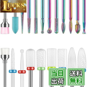 �y���������zDepvko Set di 19 punte per trapano per unghie, 332 pollici per cuticole diamantate e kit di punte per unghie in gel acrilico ceramico, strumenti per nail art, punte per la rimozione delle cuticole �T�C�Y�F16 Piece Set