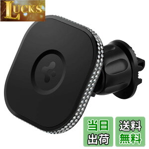 �y���������zSpigen �ԍڃz���_�[ �}�O�l�b�g MagSafe�p �X�}�z�z���_�[ �L���[�r�b�N�W���R�j�A �� �X�}�z�X�^���h �G�A�R�������o������ iPhone 13 12 Pro Max Mini �������� 360�x��] �Ў�E�� ����