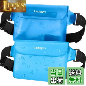 �y���������zSpigen ���S�h�� �E�G�X�g�|�[�` 2���Z�b�g ���� IPX8�F�� �C �v�[�� �� ���s �A�E�g�h�A �X�}�z���[�\ �O�d�`���b�N �x���N�� PVC ��e�� �h���o�b�O A620 AMP06020 (�V�[�E�u���[)