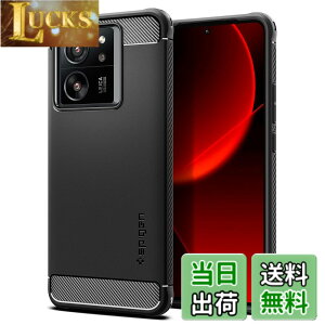 �y���������zSpigen Xiaomi 13TPro 13T �P�[�X TPU �\�t�g�P�[�X �ČRMIL�K�i�擾 �ϏՌ� �Ռ��z�� ���h�~ �J�����ی� Qi�[�d ���C�����X�[�d ���M�b�h�E�A�[�}�[ ACS07502 (�}�b�g�E�u���b�N)