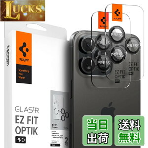 �y���������zSpigen �J�����t�B���� iPhone 15 Pro Max /15 Pro/14 Pro Max / 14 Pro �p �J���������Y �ی� 15 Pro Max / 15 Pro/14 Pro Max/14 Pro �Ή� �J���������Y Optik Pro �u���b�N 2����