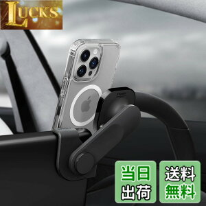 �y���������zSpigen OneTap 3 (MagFit) [�A�b�v�O���[�h���ꂽ�S����] Tesla Model 3/Y/S/X �p�ɐ݌v MagSafe �J�[�}�E���g�p�ɐ݌v iPhone 15 Pro Max�A15 Pro�A15 Plus�A15�A14�A13�A12 �V���[�Y�ɑΉ� ITT90-3 ACP06071 (