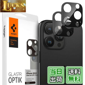 �y���������zSpigen iPhone 16 Pro/iPhone 16 Pro Max �J�����ی�t�B���� 9H�d�x�����K���X �u���b�N iPhone16Pro/16ProMax/15Pro/15ProMax/14Pro/14ProMax�Ή� �J�����v���e�N�^�[ 2����