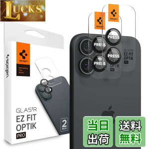 �y���������zSpigen iPhone16 �J�����ی� iPhone16Plus �J�����ی�t�B���� 9H�d�x�����K���X iPhone16/16Plus�Ή� �u���b�N �����Y�v���e�N�^�[ 2����