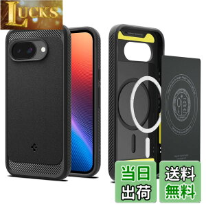 �y���������zSpigen Pixel 9a �P�[�X Magfit�Ή� �ϏՌ� TPU �\�t�g �}�b�g �ČRMIL�K�i ���M�b�h�E�A�[�}�[�E�}�O�t�B�b�g ACS09041 (�}�b�g�E�u���b�N)