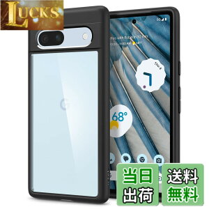 �y���������zSpigen Google Pixel 7a �P�[�X �N���A ���C�����X�[�d�Ή� �o���p�[2�d�\�� �X�g���b�v�z�[���t�� �ČRMIL�K�i�擾 �ϏՌ� ���菝�h�~ ���΂ݖ��� �E���g���E�n�C�u���b�h ACS05818 (�}