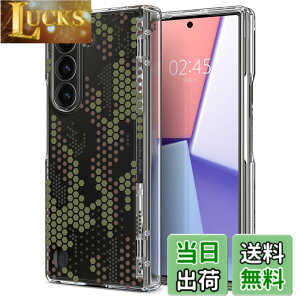 �y���������zSpigen Galaxy Z Fold 6�P�[�X �t���X�g �����^ ���y�� �ϏՌ� ���C�����X�[�d �Ή� �}�b�g�d�グ �����Y�ی� �w��h�~ �C�菝�h�~ �E���g���E�n�C�u���b�h �v�� ACS08283 (�f�W�^���E�J