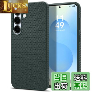 �y���������zSpigen Galaxy S25 �P�[�X �ϏՌ� ���^ �X�g���b�v�z�[���t�� �ČRMIL�K�i�擾 �J�����ی� ���h�~ �Ռ��z�� ���L�b�h�E�G�A�[ ACS09001 (�A�r�X�E�O���[��)
