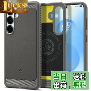 �y���������zSpigen Galaxy S25 �P�[�X Magfit�Ή� �ϏՌ� TPU �\�t�g �}�b�g �ČRMIL�K�i ���M�b�h�E�A�[�}�[�E�}�O�t�B�b�g ACS08952 (�}�[�u���E�O���[)