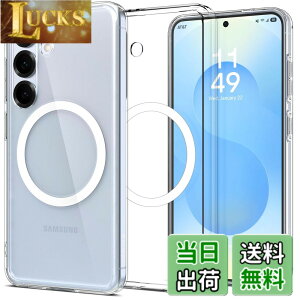 �y���������zSpigen Galaxy S25 �P�[�X �N���A Magfit�Ή� �ϏՌ� ���^ �y�� �X�g���b�v�z�[�� ���ϖh�~ �ČRMIL�K�i ���� �G�A�X�L���E�n�C�u���b�h�E�}�O�t�B�b�g ACS09011 (�N���A�E�z���C�g)