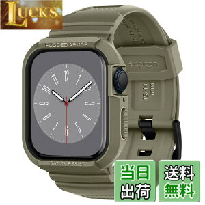 �y���������zSpigen Apple Watch �o���h 45mm | 44mm ��̌^ �P�[�X �J�o�[ �ϏՌ� PC TPU ��d�\�� �X�|�[�c�o���h ���� �Ռ� �z�� �ϋv�� ���h�~ �y Series 9 / 8 / SE 2 /Series 7 / SE/Series 6 / Series 5 / Series 4 ��