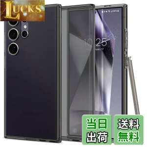 �y���������zSpigen Galaxy S24 Ultra �P�[�X �N���A SC-52E | SCG26 TPU�J�o�[ �����^ ���y�� �ČRMIL�K�i�擾 ���L�b�h�E�N���X�^�� ACS07284 (�X�y�[�X�E�N���X�^��)