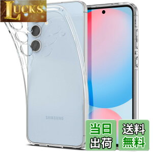 �y���������zSpigen Galaxy S24 FE �P�[�X �N���A ���ϖh�~ TPU �\�t�g �ϏՌ� �ČRMIL�K�i ���L�b�h�E�N���X�^�� ACS08616 (�N���X�^���E�N���A)