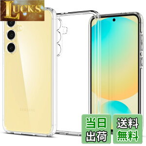 �y���������zSpigen Galaxy S24 FE �P�[�X�N���A ���C�����X�[�d�Ή� �o���p�[2�d�\�� �X�g���b�v�z�[���t�� �ČRMIL�K�i�擾 �ϏՌ� ���菝�h�~ ���΂ݖ��� �E���g���E�n�C�u���b�h ACS08620 (�N��