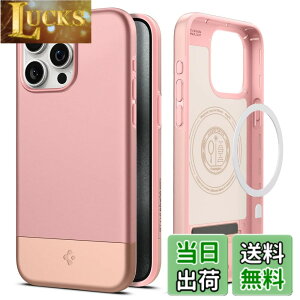�y���������zSpigen �y�n��18�N�̋Z�p�́z iPhone 15 Pro �P�[�X MagSafe �ϏՌ� �Ռ��z�� �}�O�l�b�g���� �C�菝�h�~ ���C�����X�[�d�Ή� �}�O�l�b�g�� ���h�~ �X�^�C���E�A�[�}�[�}�O�t�B�b�g ACS06