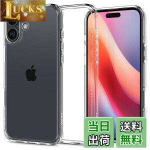 �y���������zSpigen �y�n��18�N�̋Z�p�́ziPhone 16 Plus �P�[�X �N���A MagSafe�Ή� �ϏՌ� �X�g���b�v�z�[�� ���ϖh�~ �o���p�[ �ČRMIL�K�i �E���g���E�n�C�u���b�h ACS08069 (�N���X�^���E�N���A)