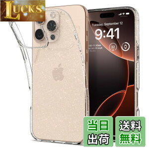 �y���������zSpigen �y�n��18�N�̋Z�p�́ziPhone 16 Pro Max �P�[�X �N���A �L���L�� �������� TPU �o���p�[ �ϏՌ� �ČRMIL�K�i ���L�b�h�E�N���X�^�� ACS07985 (�N���X�^���E�N�I�[�c)