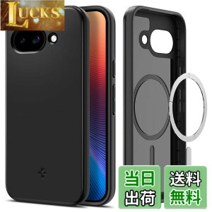 �y���������zSpigen �y�n��18�N�̋Z�p�́z Pixel 9a �P�[�X ���^ Magfit�Ή� �ϏՌ� �y�� �ČRMIL�K�i�擾 2�d�\�� �w��h�~ ���C�����X�[�d�Ή� �V���E�t�B�b�g ACS09037 (�u���b�N)