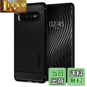 �y���������z�ySpigen�z Galaxy S10 �P�[�X [ SC-03L SCV41 ] �Ή� TPU �Ռ��z�� �y�� �ČRMIL�K�i�擾 �J�[�{���f�U�C�� �}�b�g�d�グ ���C�����X�[�d�Ή� ���M�b�h�E�A�[�}�[ 605CS25800 (�}�b�g�E�u���b