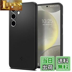 �y���������zSpigen �y�n��18�N�̋Z�p�́z Galaxy S24 �P�[�X ���^ SC-51E | SCG25 �ɔ� �����Y�ی� �C�菝�h�~ ���^�J�o�[ �y�� �w��h�~ �V���v�� �}�b�g�d�グ ���C�����X�[�d�Ή� �V���E�t�B�b�g A