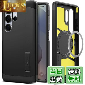 �y���������zSpigen �y�n��18�N�̋Z�p�́z Galaxy S25 Ultra �P�[�X MagSafe�Ή� �}�O�l�b�g���� �X�^���h�t�� �}�b�g �ϏՌ� �ČRMIL�K�i �^�t�E�A�[�}�[�iAI�j�E�}�O�t�B�b�g ACS08964 (�}�b�g�E�u���b