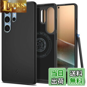 �y���������zSpigen �y�n��18�N�̋Z�p�́z Galaxy S25 Ultra �P�[�X ���^ MagSafe�Ή� �ϏՌ� �}�b�g�d�グ �y�� �ČRMIL�K�i�擾 2�d�\�� �w��h�~ Qi2���C�����X�[�d�Ή� �V���E�t�B�b�g ACS08946(�u���b