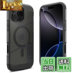 �y���������zSpigen �y�J�����R���g���[���J�o�[�t���ziPhone 16 Pro Max �P�[�X MagSafe�Ή� �}�O�l�b�g���� �X�^���h �{�^���ی� ���h�~ �}�b�g �ϏՌ� �ČRMIL�K�i �^�t�E�A�[�}�[�iAI�jT�E�}�O�t