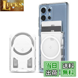 �y���������z�yGalaxy S25�V���[�Y��p�z Spigen ���ʃ}�O�l�b�g �J�[�h�P�[�X ����~�߃V���R���p�^�[�� �N���A �J�[�h�z���_�[ 3�����[ �E�H���b�g - �E���g���n�C�u���b�h�E�}�O�t�B�b�g�{�i