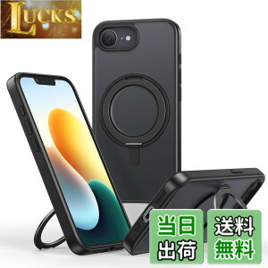�y���������zNIMASO iPhone 16e �p �P�[�X �c�����Ή� 360°��]�X�^���h�P�[�X MagSafe�A�N�Z�T���[�Ή� �g�уX�}�z�P�[�X �����O �}�O�l�b�g���� ��Phone 16e �Ή� �J�o�[ ���C�����X�[�d�Ή� se4 �}�b