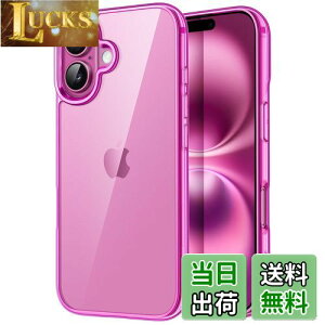 yzJETech iPhone 16 Plus 6.7C`p P[X ΂݂Ȃ Ռz op[Jo[ h~ NAobN (sN)