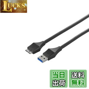 yzobt@[ BUFFALO jo[TRlN^[ USB3.0 A to microB P[u ubN 3m BSUAMBU330BK