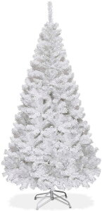yzBestBuy NX}Xc[ 240cm  zCg NX}X white Christmas tree