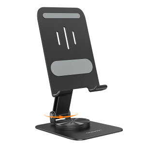 【送料無料】aceyoon スマホスタンド 折りたたみ式 360度回転 携帯スタンド 軽量 スマホホルダー 炭素鋼製 頑丈 スマートフォン 立て 滑り止め 高級 卓上 4~16インチ 安定 滑り止め すまほ 机 置