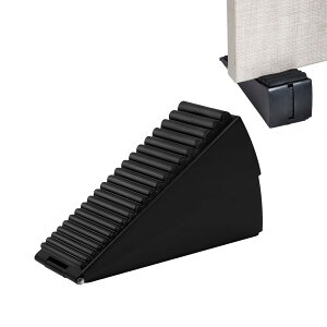 【送料無料】QuickYen ドアストッパー スライドドアロック ストッパー 隙間 両面ゴム底 ステンレス製 内部にばねがある サイズ調整可能 引き戸 開き戸 ウェッジストッパー 差し込み式 手軽 ス