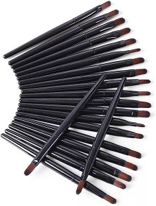 【送料無料】50本入り 多機能 メイクブラシリップブラシ|使い捨て リップグロス 化粧ブラシ 50本入り 多機能 メイクブラシリップブラシ 眉ブラシ アイシャドウブラシ 使い捨て リップグロス