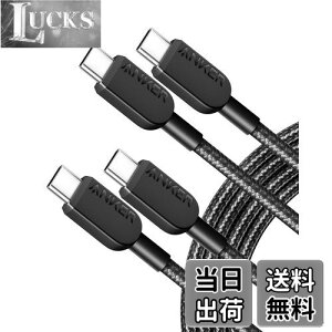 yzy2{ZbgzAnker 310 ϋviC USB-C & USB-CP[u 60W USB PDΉ iPhone 16 / 15 / MacBook Pro iPad Pro iPad Air 5 Galaxy S25 Pixel LG Ή (1.8m ubN)
