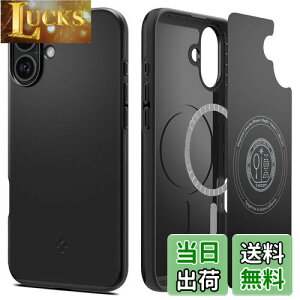 yzSpigen yn18N̋ZṕziPhone 16 P[X MagSafeΉ ϏՌ ^ y }bg ČRMILKi VEtBbgE}OtBbg ACS08186 (ubN)
