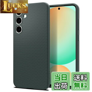 �y���������zSpigen Galaxy S24 FE �P�[�X �ϏՌ� ���^ �d��35g �X�g���b�v�z�[���t�� �ČRMIL�K�i�擾 �J�����ی� ���h�~ �Ռ��z�� ���L�b�h�E�G�A�[ ACS08619 (�A�r�X�E�O���[��)