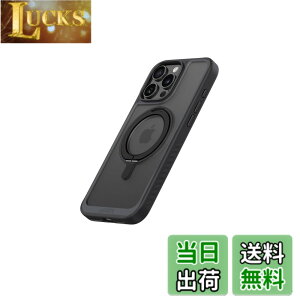 �y���������zAnker MagGo Magnetic Case (360°�����O�X�^���h, iPhone 16 Pro�p) �u���b�N MagSafe�Ή� �����O�X�^���h�t�� �X�}�z�P�[�X �}�O�l�b�g����/����~�� / 360°�����ی�/�ϏՌ�/���ϋv��/���΂݂�