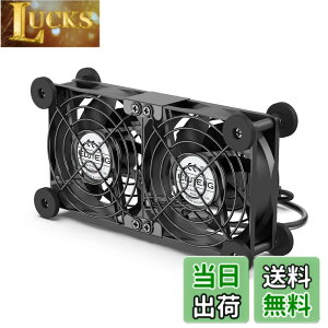 �y���������zELUTENG USB�t�@�� 8cm 2�A ��p�t�@�� �ɏՃp�b�h�t�� �É� ��@ ���u���� 3�i�K���ʒ��� ���� �������ʎ��� ��p�N�[���[ ���^ �����@ ������ 5V �_�u�� 2750RPM x 2 ���^ PC/PS5 / PS4 / 