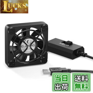 �y���������zELUTENG ���^�t�@�� 4cm �É� USB��@ ���^ ���ʒ��߉� ������ 5V USB �t�@�� ��p ���N�[���[ 7���H��
