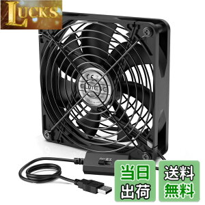 �y���������zELUTENG USB�t�@�� 14cm �É� USB��@ ���� ��p�t�@�� 3�i�K���ʒ��� 5V ��p�N�[���[ ���^ �����@ ������ 140mm �Ԓ��� ���C�� 1500RPM �p�\�R��/���[�^�[/���� / PS4�Q�[���@�Ȃ� USB fan 1